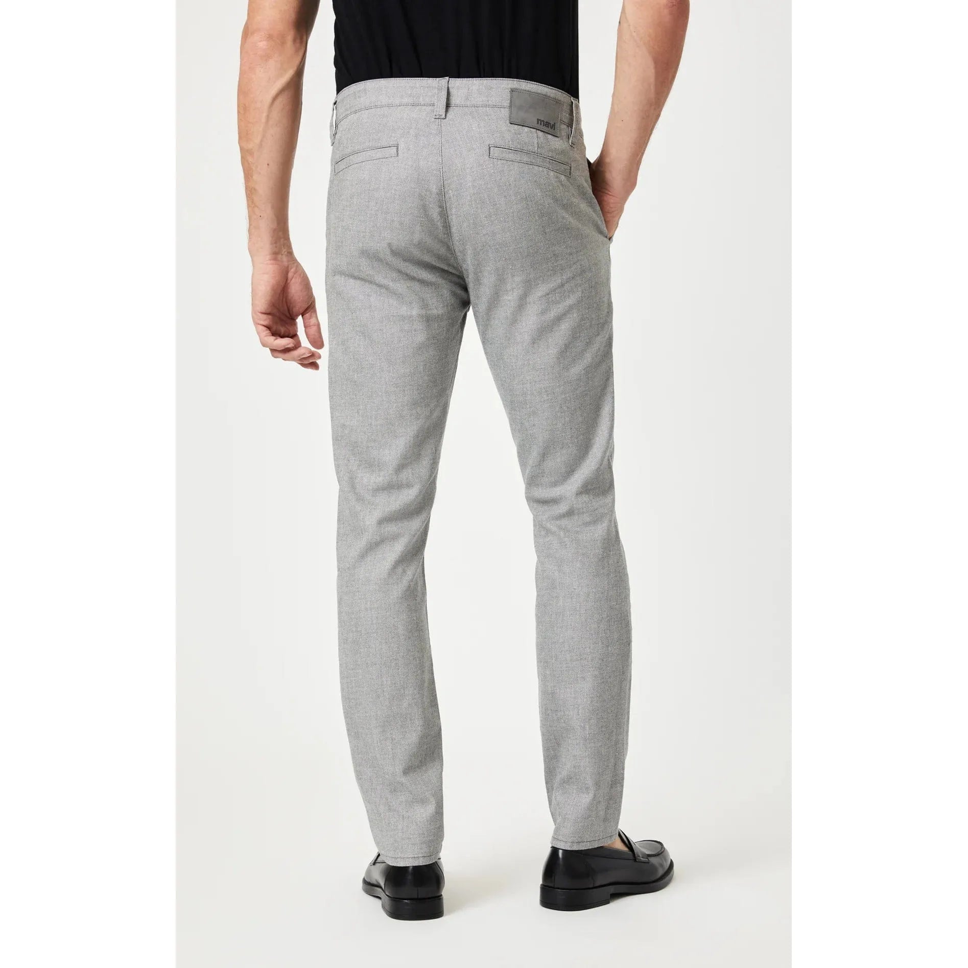 Mavi Jeans Mavi Milton Dark Grey Linen Pants