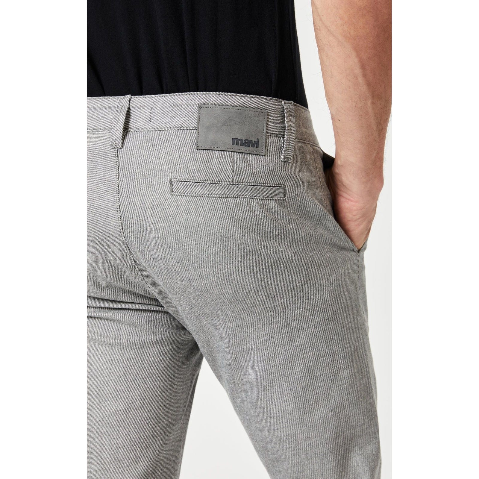 Mavi Jeans Mavi Milton Dark Grey Linen Pants