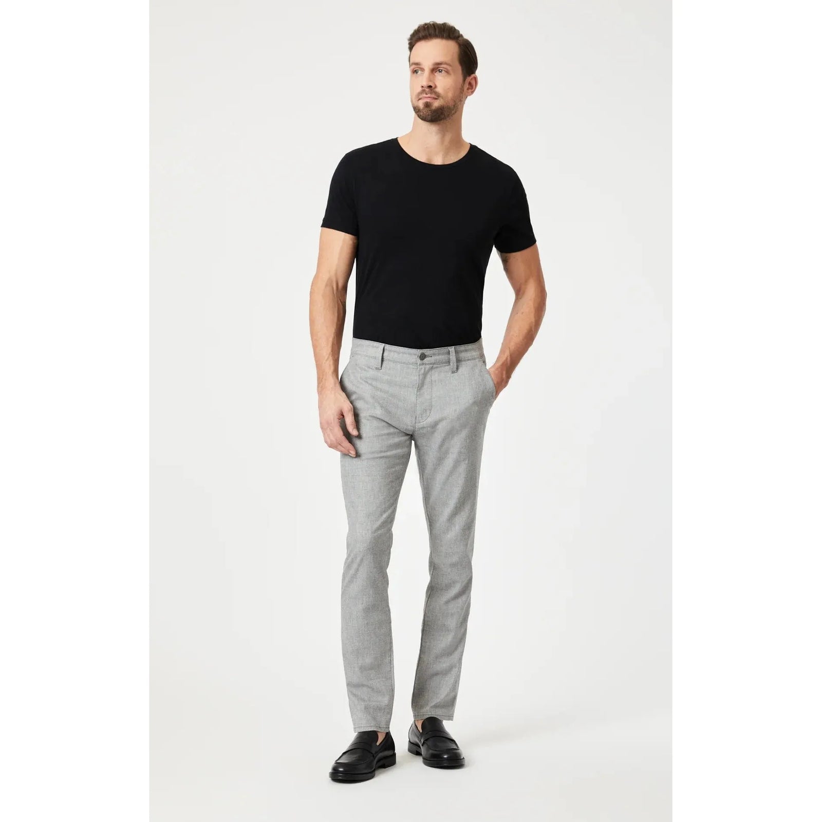 Mavi Jeans Mavi Milton Dark Grey Linen Pants