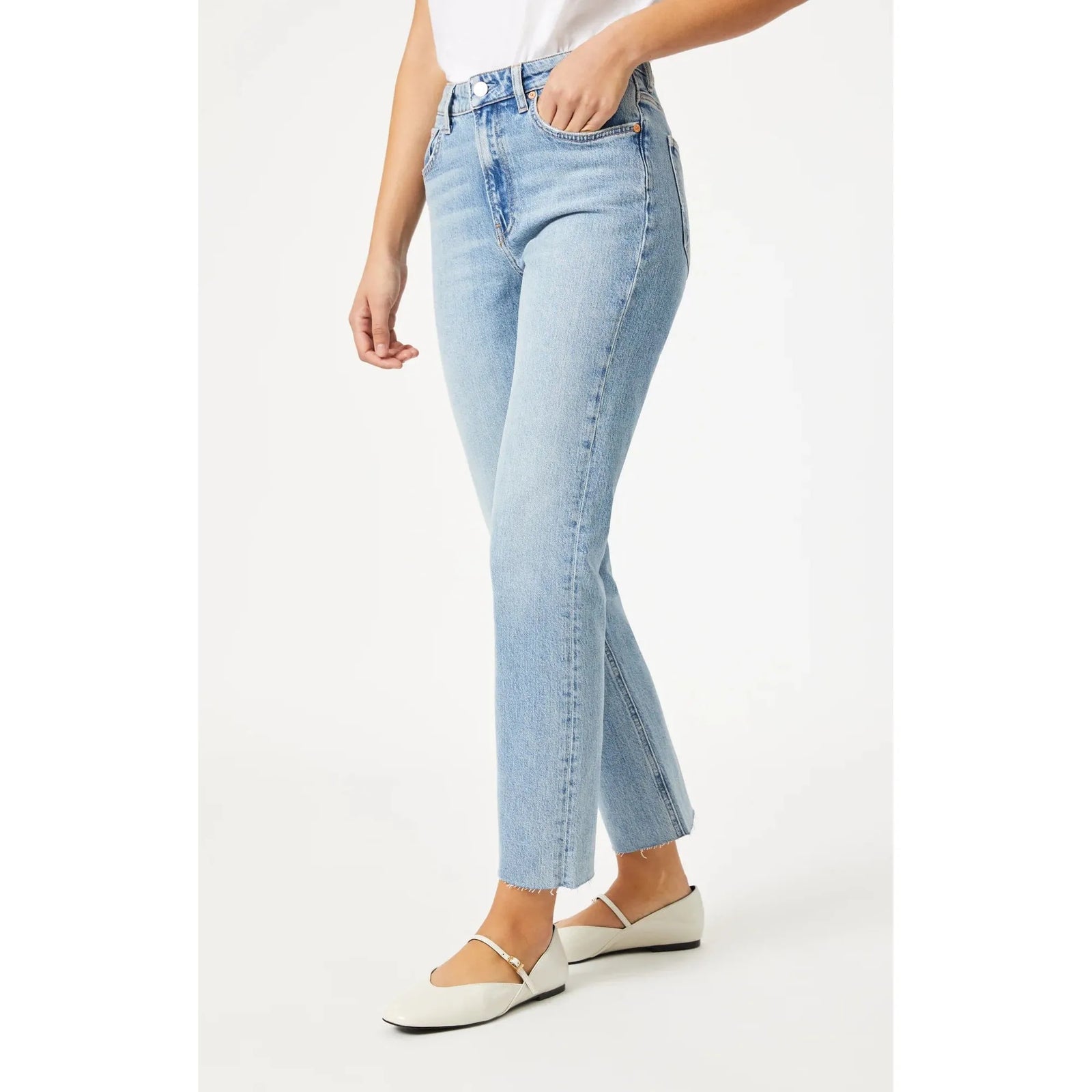 Mavi Jeans Mavi New York Bleached Recycled Blue Denim