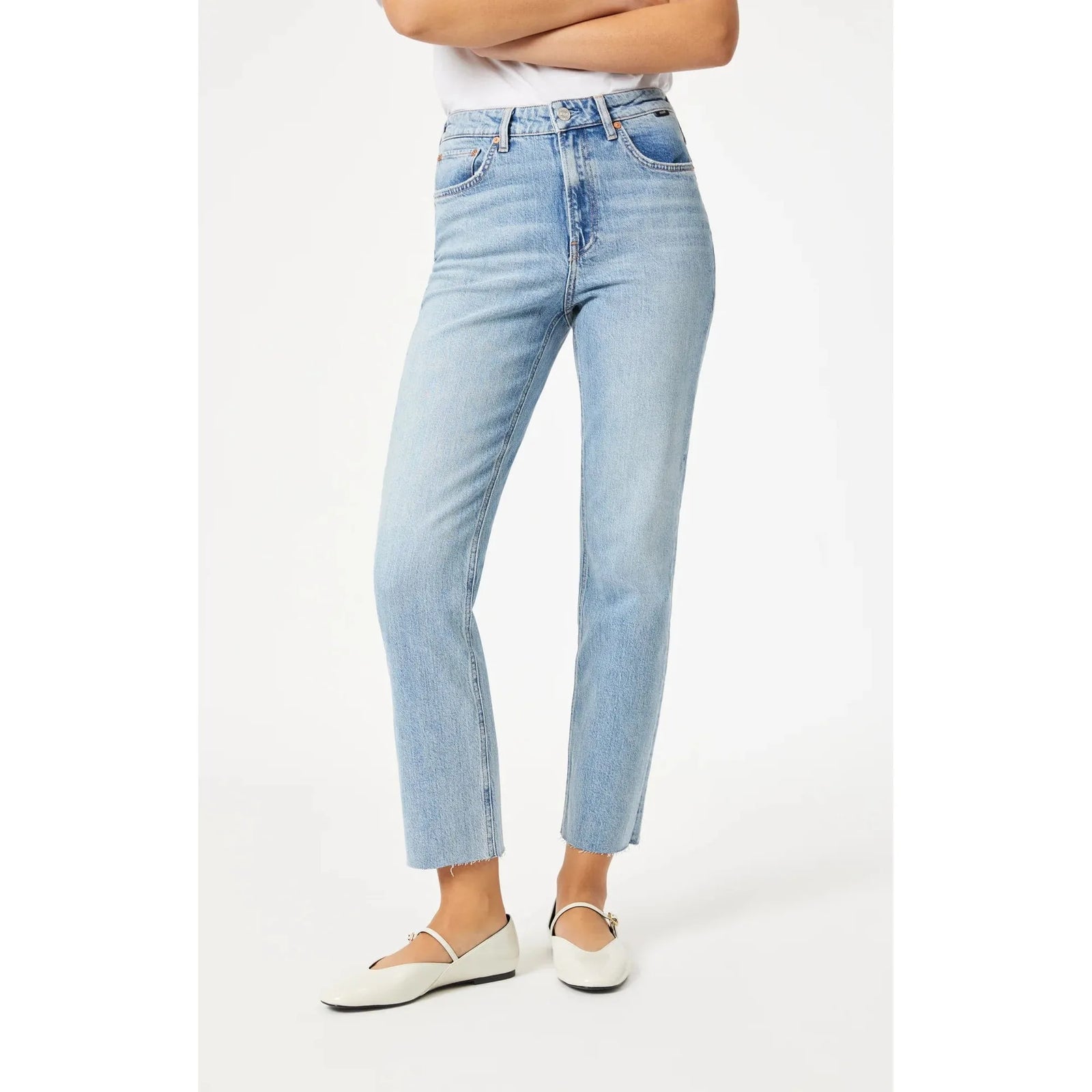 Mavi Jeans Light Blue / 24 Mavi New York Bleached Recycled Blue Denim