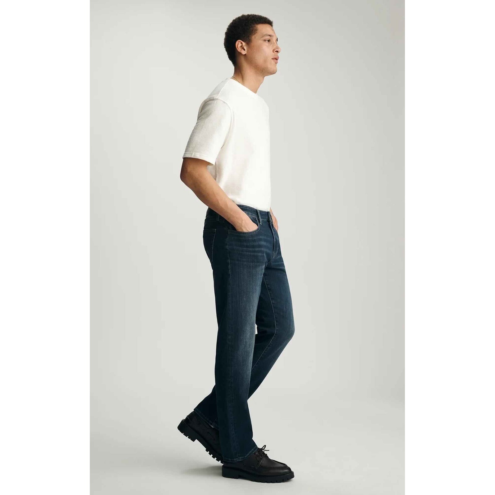 Mavi Zach Dark Brushed Supermove Denim