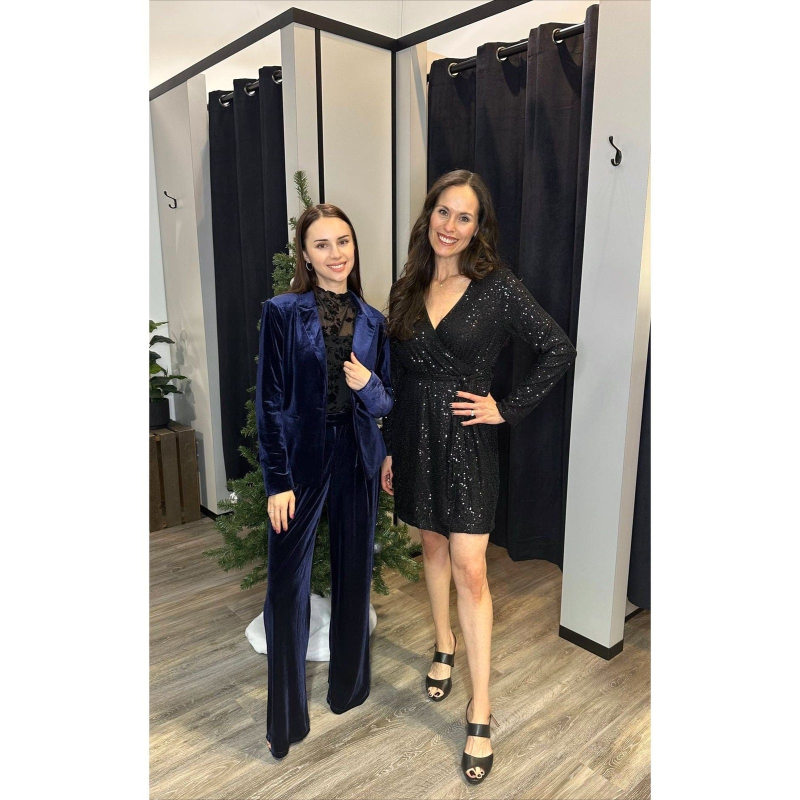 Molly Bracken Molly Bracken Flowing Velvet Pants