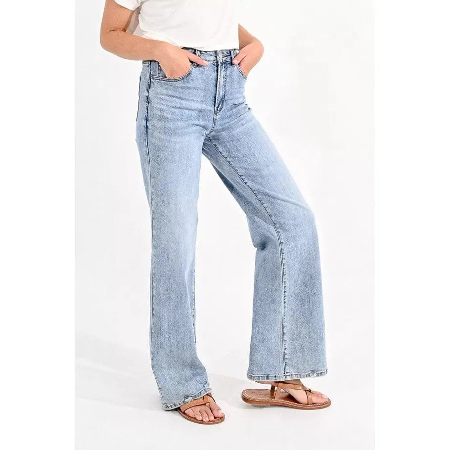 Molly Bracken Molly Bracken Jamie Wide Leg Denim Pant
