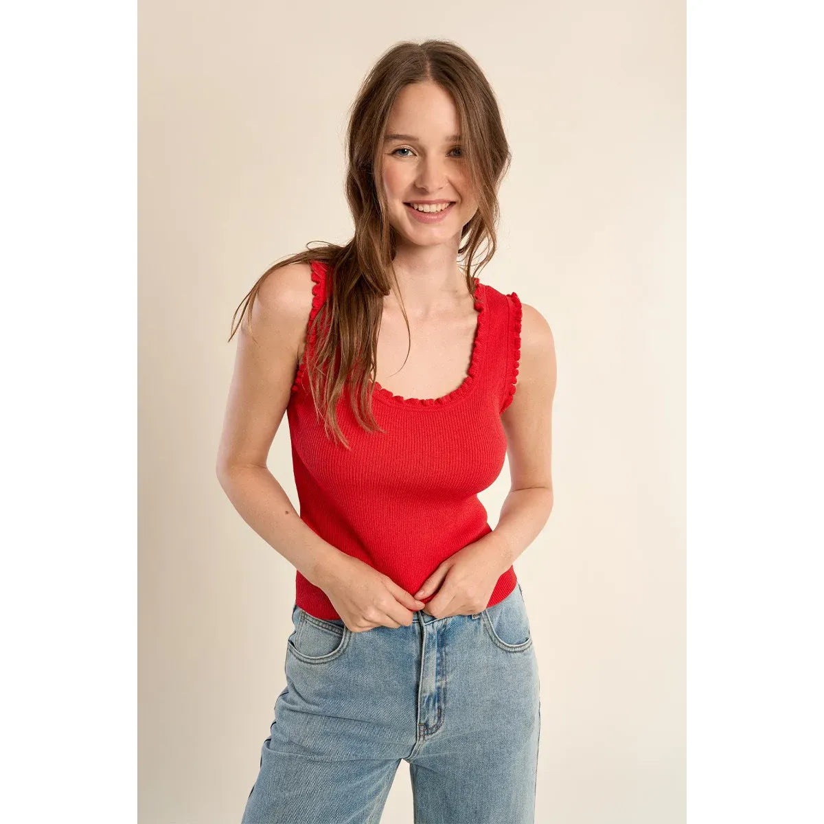 Molly Bracken Ribbed Knit Tank