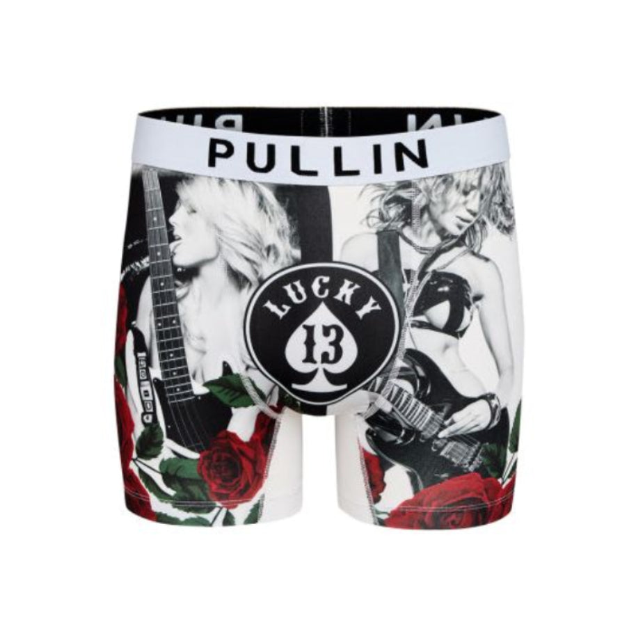 Colorful Pullin Fashion 2 UnLucky Brief with mid-thigh cut, offering comfort and freedom of movement for men.