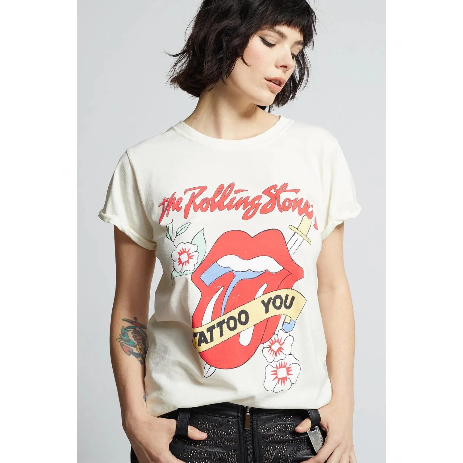 Recycled Karma Recycled Karma Rolling Stones Tattoo You Tee