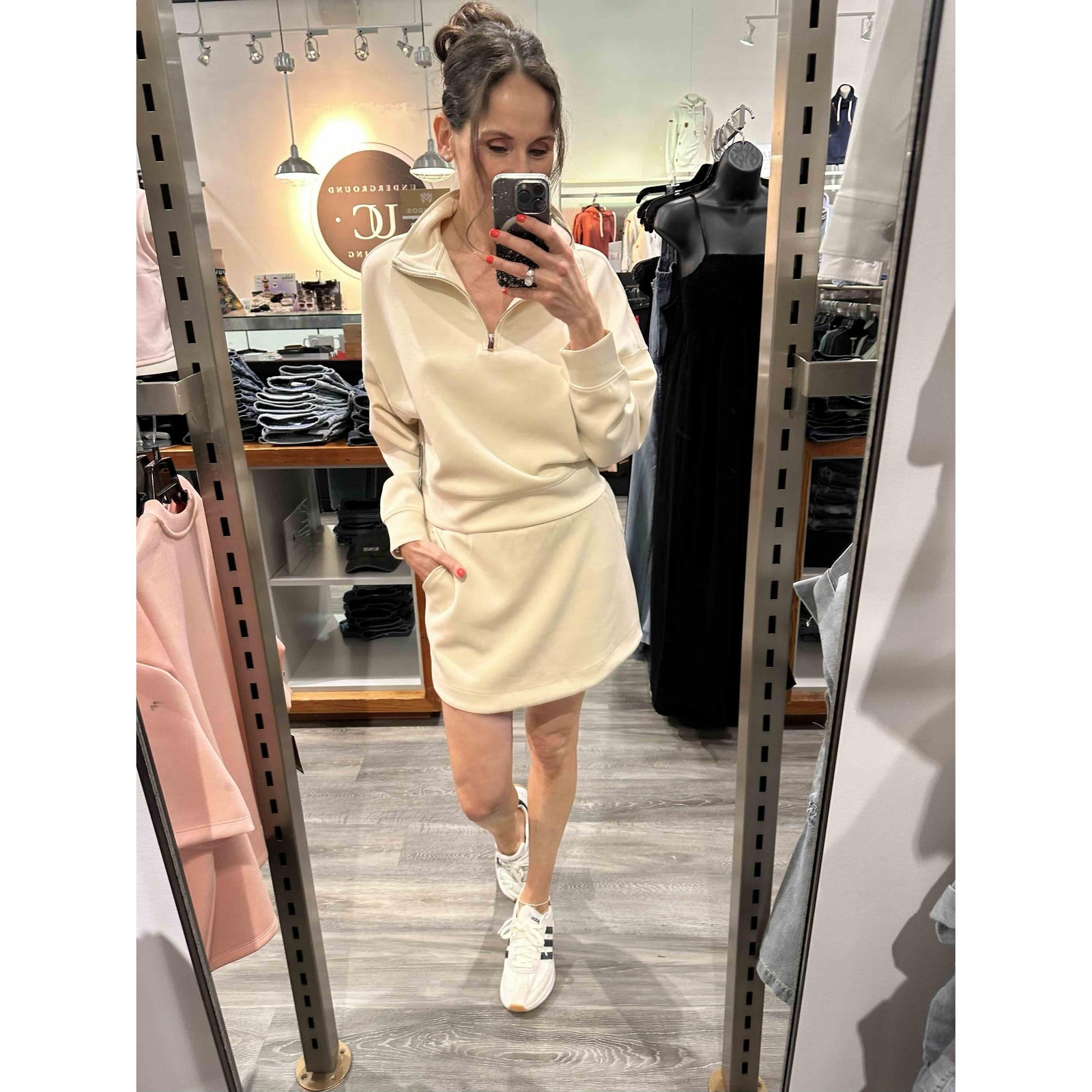 Mailyn Soft Knit 1/2 Zip Pull Over