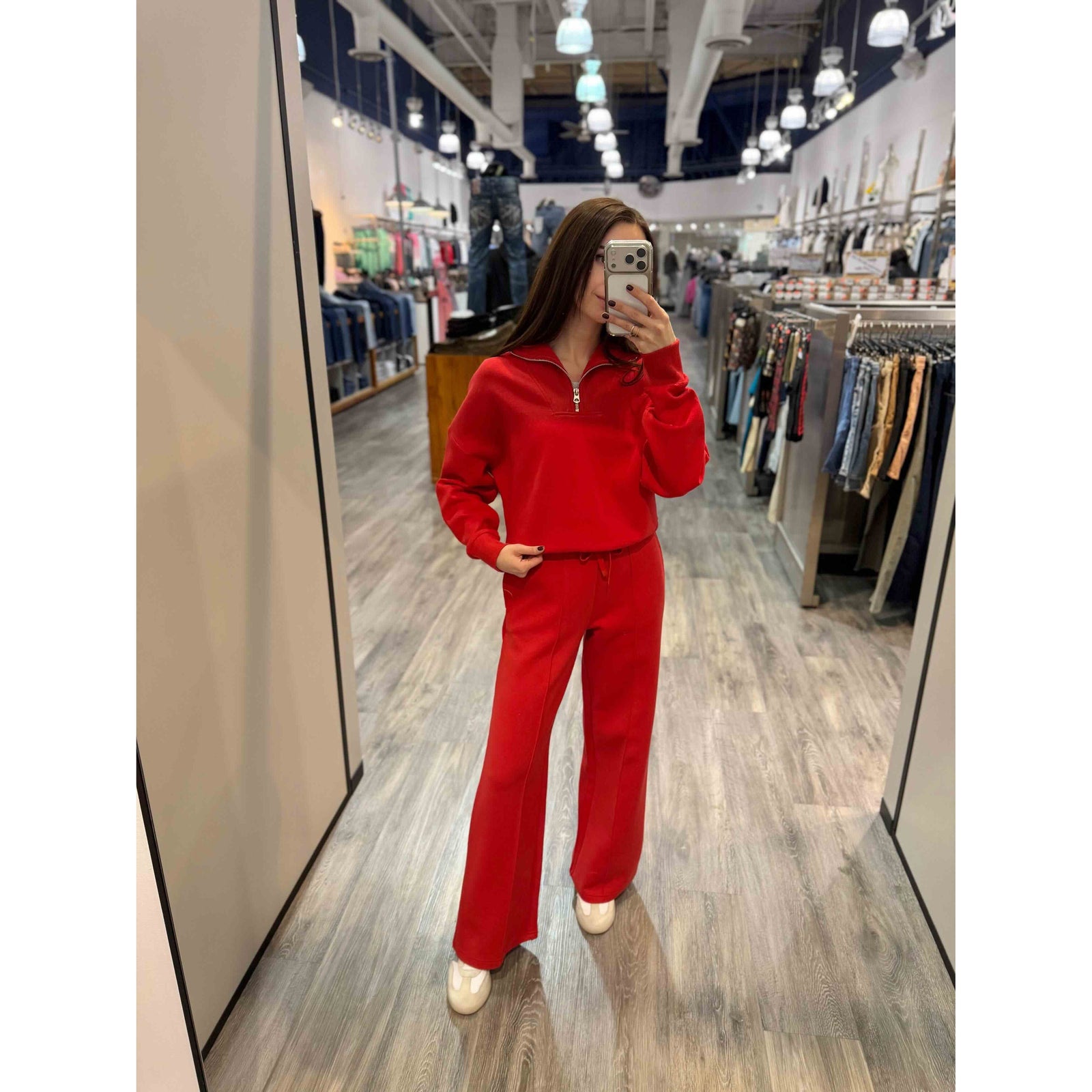 Prida Soft Knit Pull-On Drawstring Pant