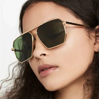 Shady Lady Green Shady Lady Dakota Sunglasses