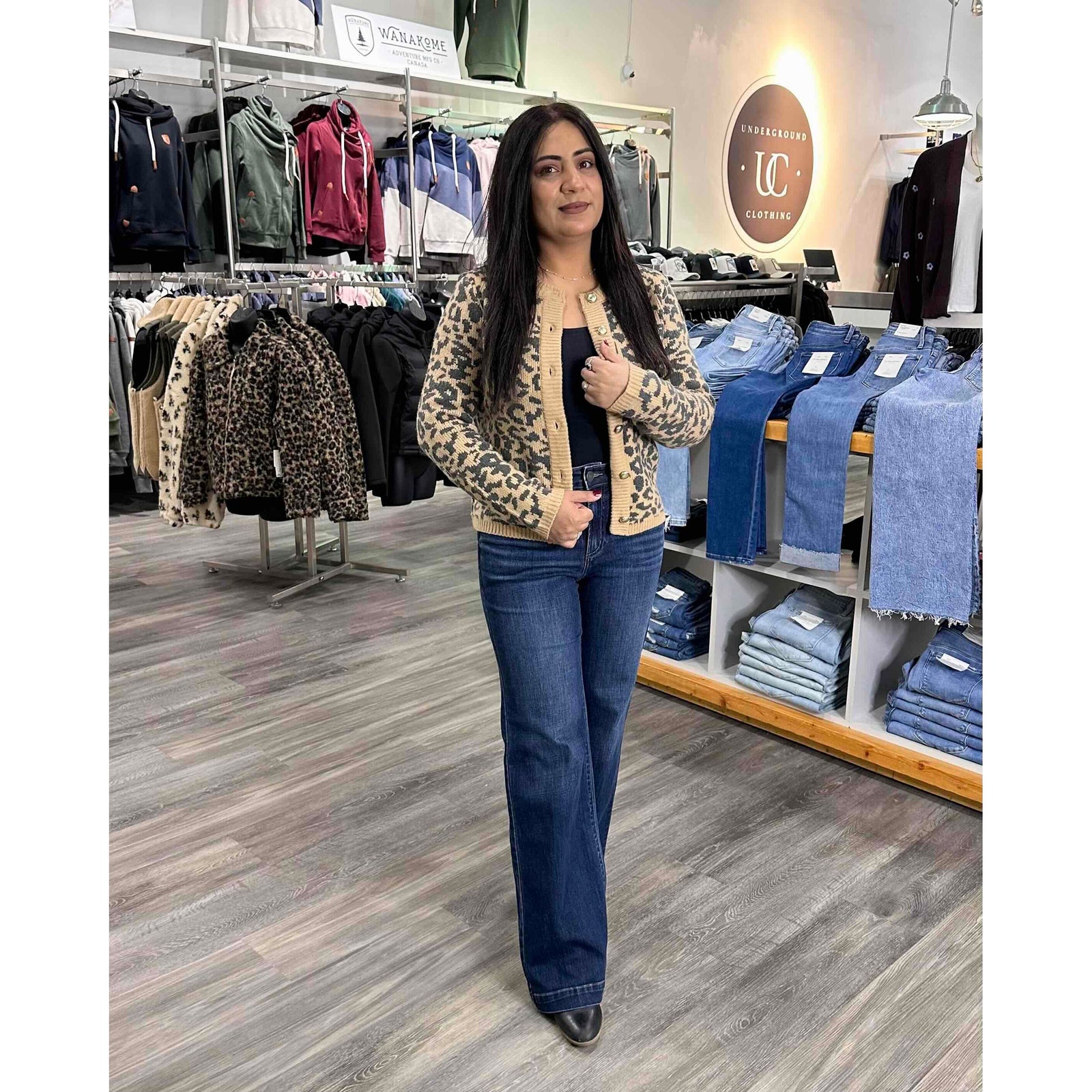 Silver Avery Trouser Indigo