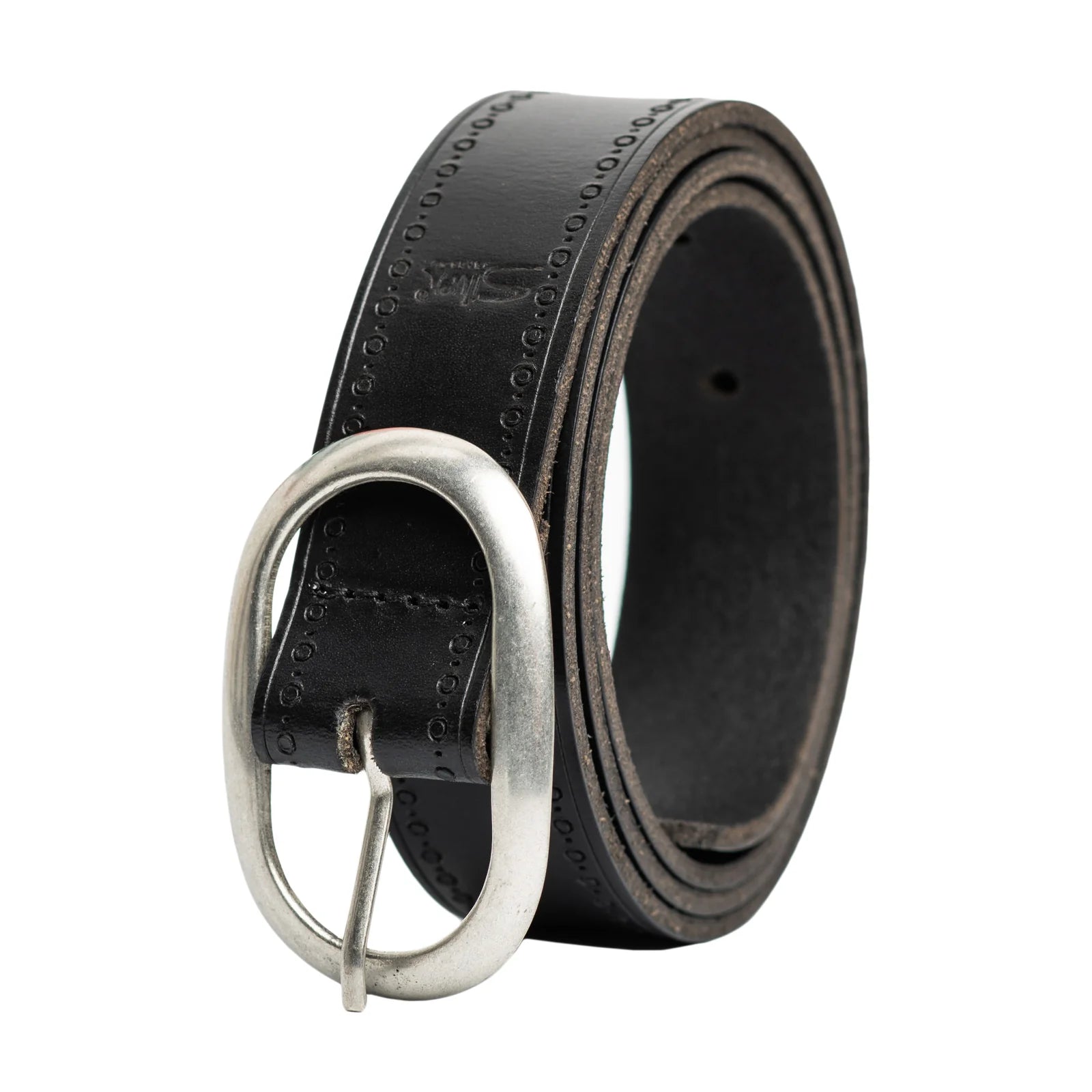 Silver Jeans Edge Embossed 30MM Leather Belt