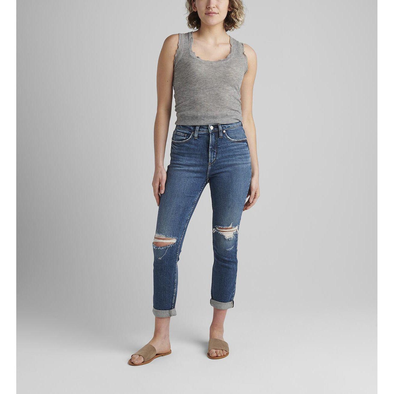 Silver Jeans Silver 90's Boyfriend Jeans