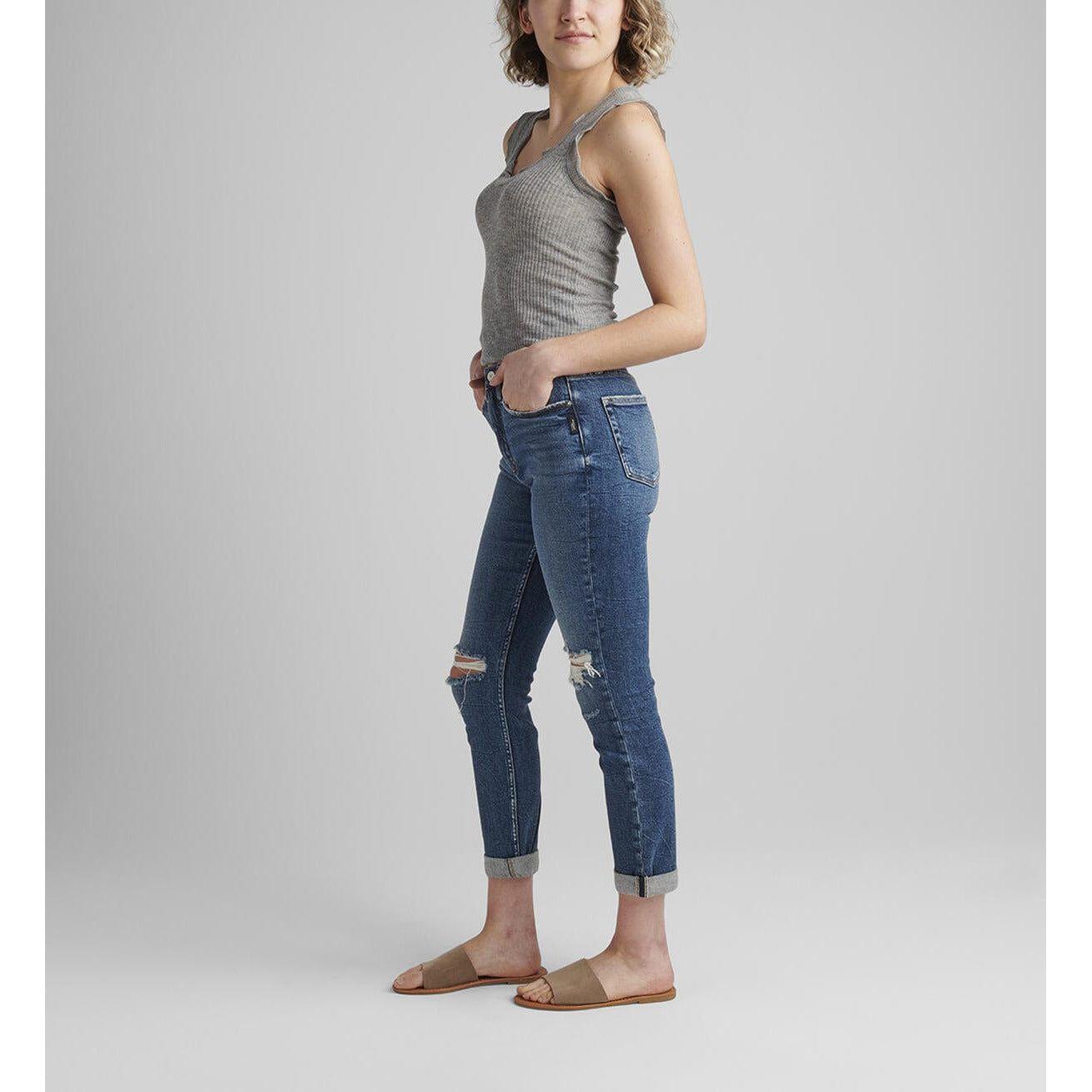 Silver Jeans Silver 90's Boyfriend Jeans