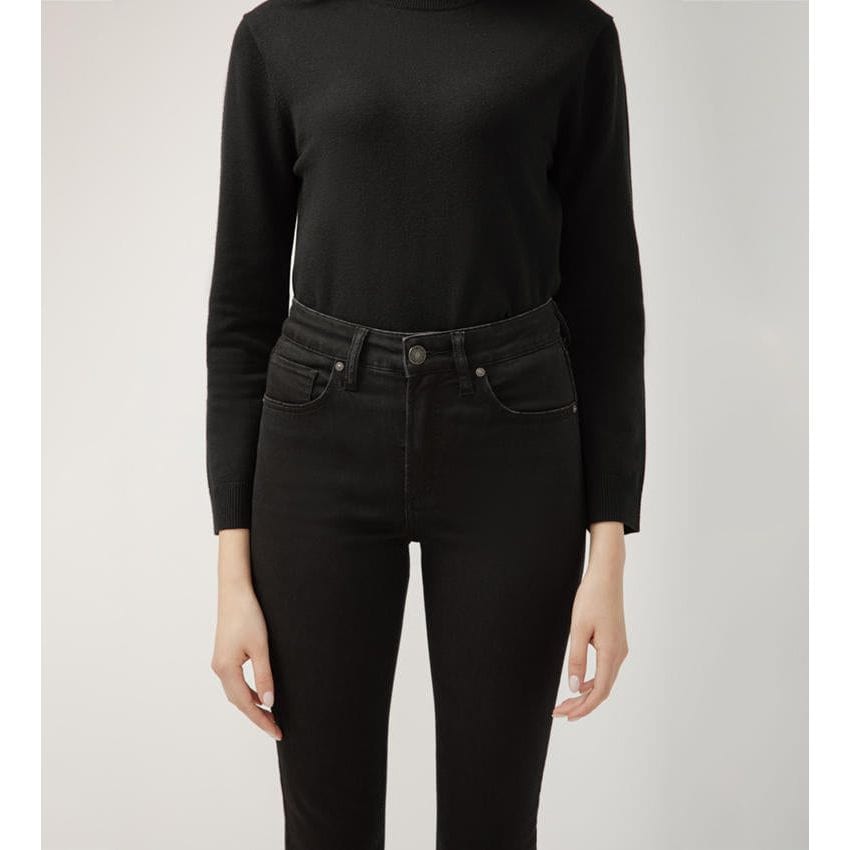 Silver Jeans Silver Avery Straight Black Jean