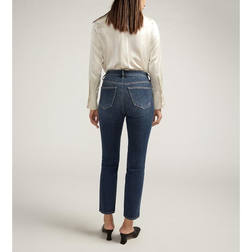 Silver Jeans Silver Isbister Straight Indigo Denim