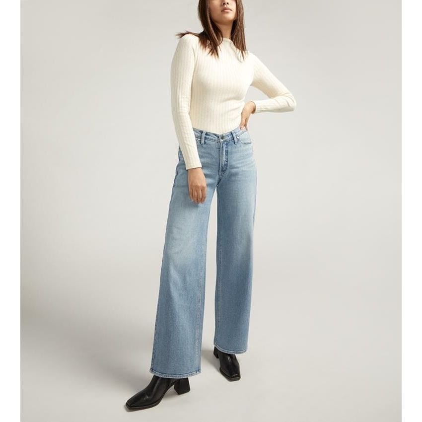 Silver Jeans 24 / 31 Silver V Front Wide Leg Pant