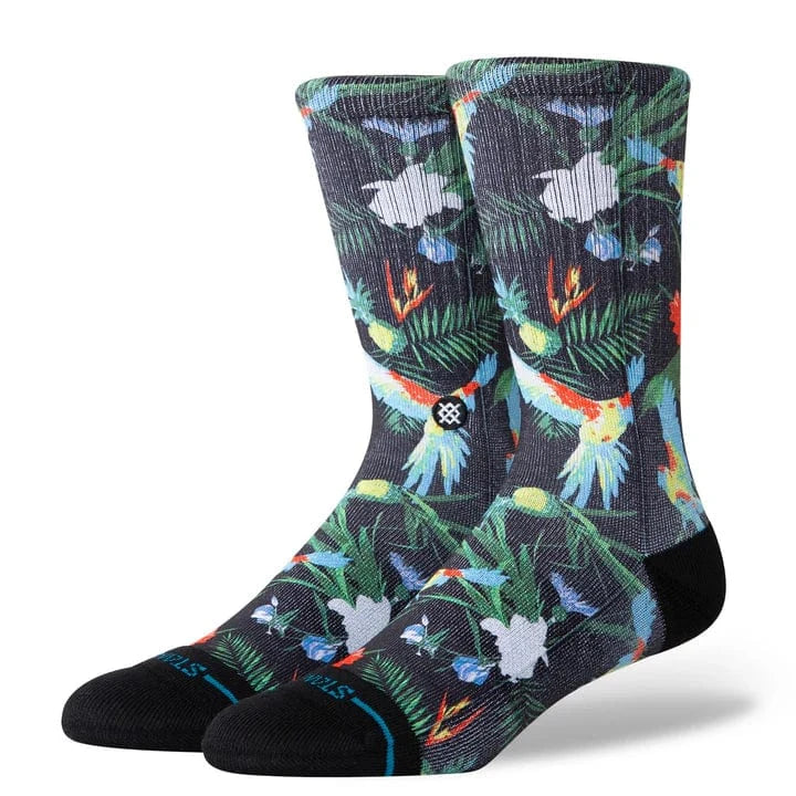 Stance Black / Large (Men 9-13) Stance Bird Cage Crew Socks