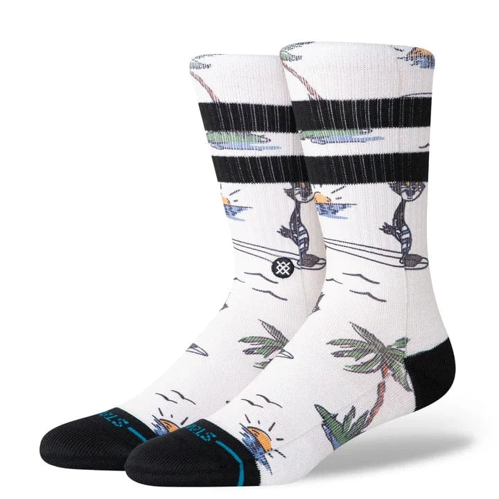 Stance Canvas / Large Stance Kool Katz Surf Crew Socks