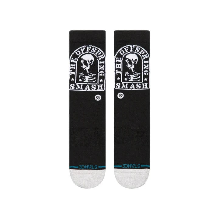 Stance Black / Large (Men 9-13) Stance So Cal Pack Smashed Crew Socks