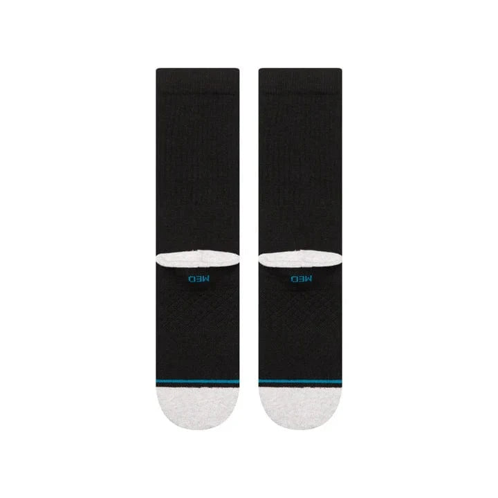 Stance Black / Large (Men 9-13) Stance So Cal Pack Smashed Crew Socks