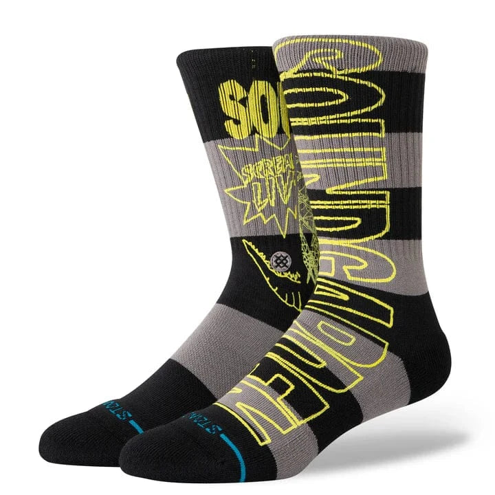 Stance Black / Large (Men 9-13) Stance Soundgarden Crew Socks
