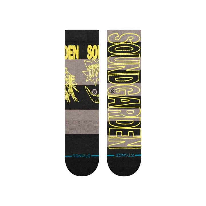 Stance Black / Large (Men 9-13) Stance Soundgarden Crew Socks