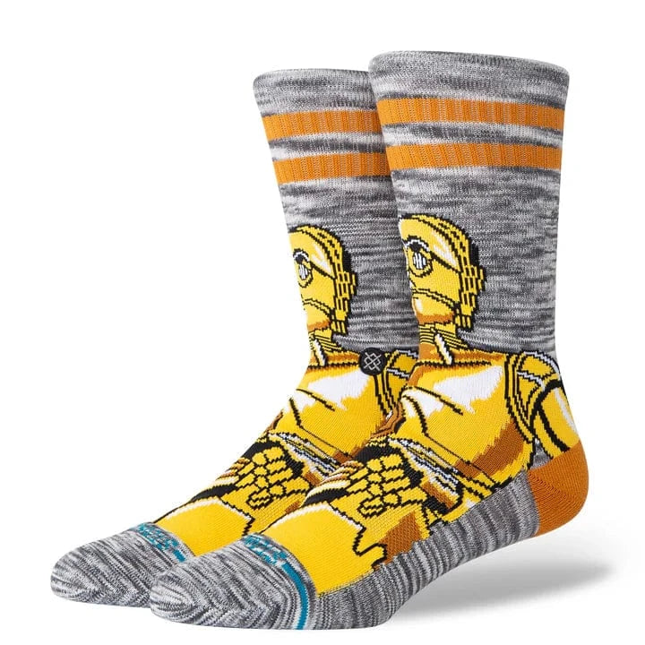Stance Gold / Large Stance Star Wars C3PO Crew Socks