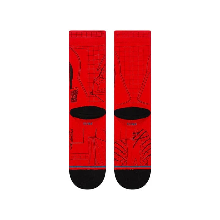 Stance Red / Large (Men 9-13) Stance Star Wars Vader Crew Socks