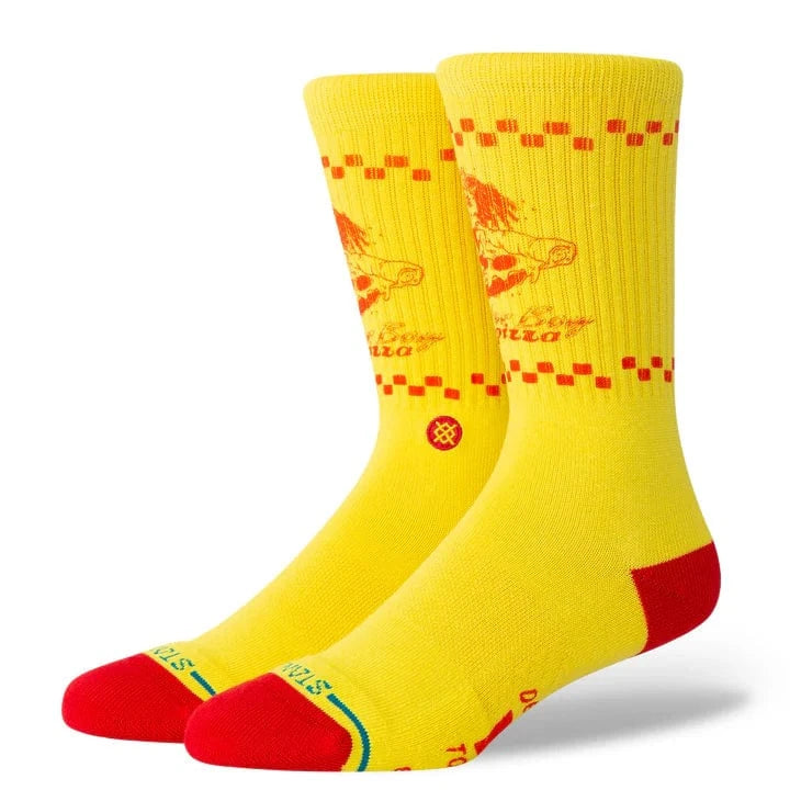 Stance Yellow / Large (Men 9-13) Stance Stranger Things Surfer Boy Socks