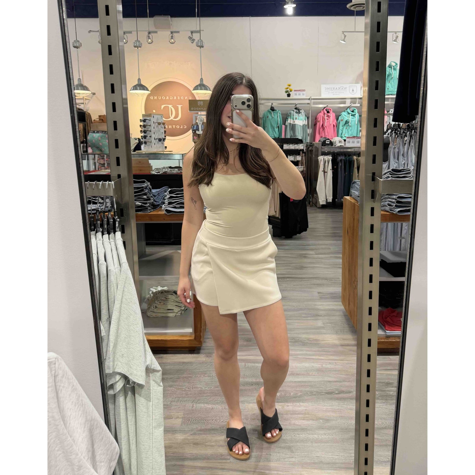 Starry Soft Knit Skort