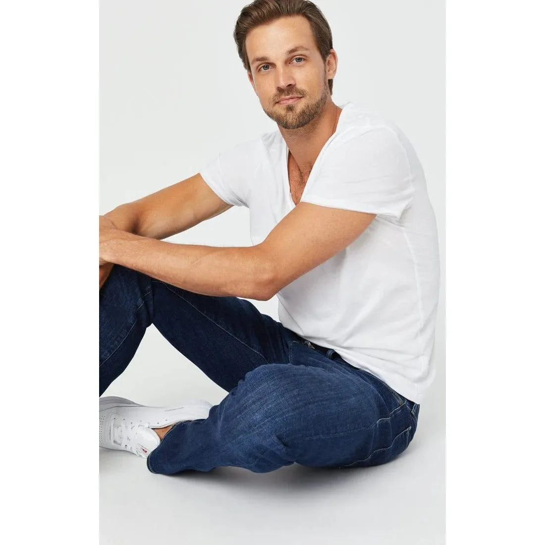 Underground Clothing Mavi Zach Dark Feather Blue Denim