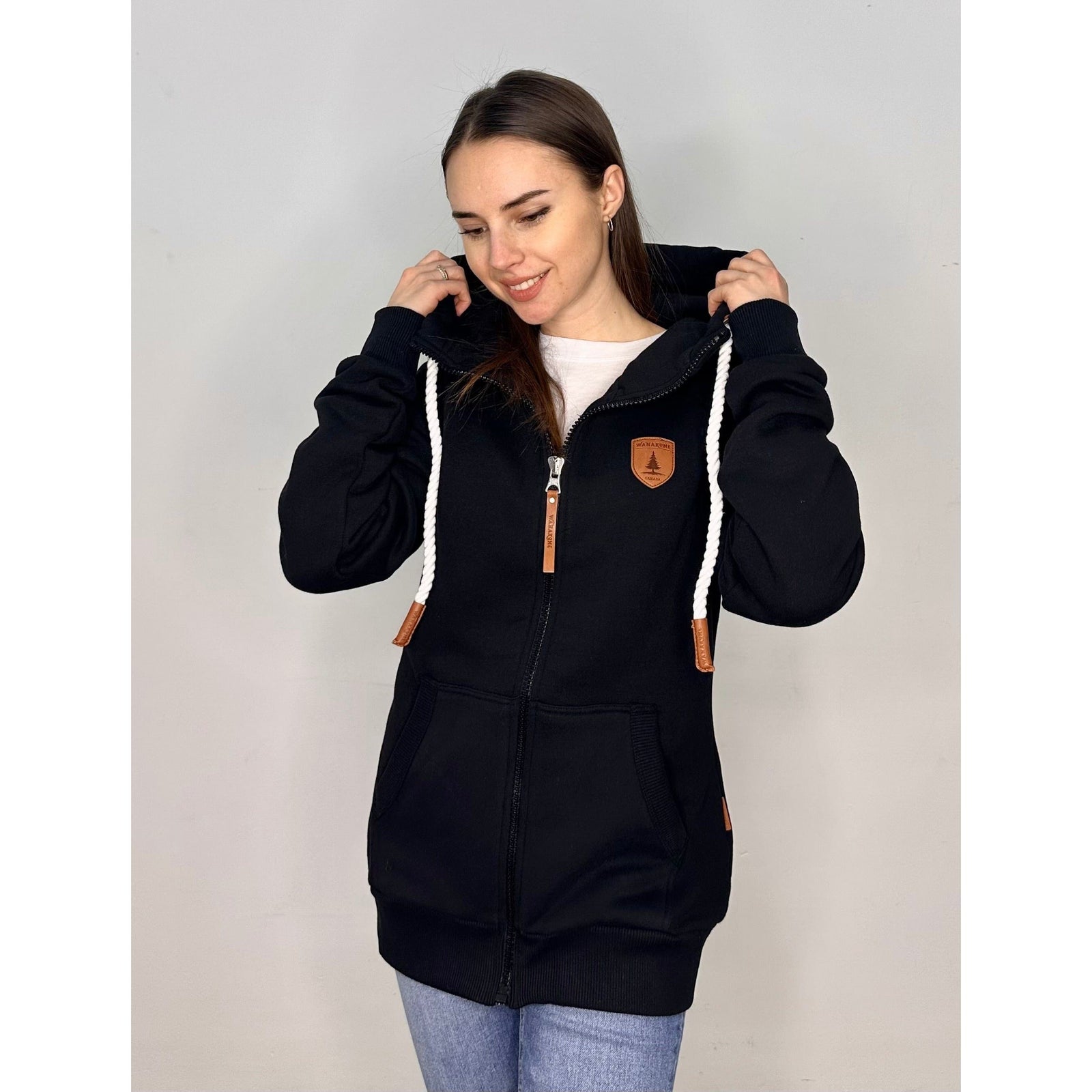 Wanakome Hera Zip Front Hoodie