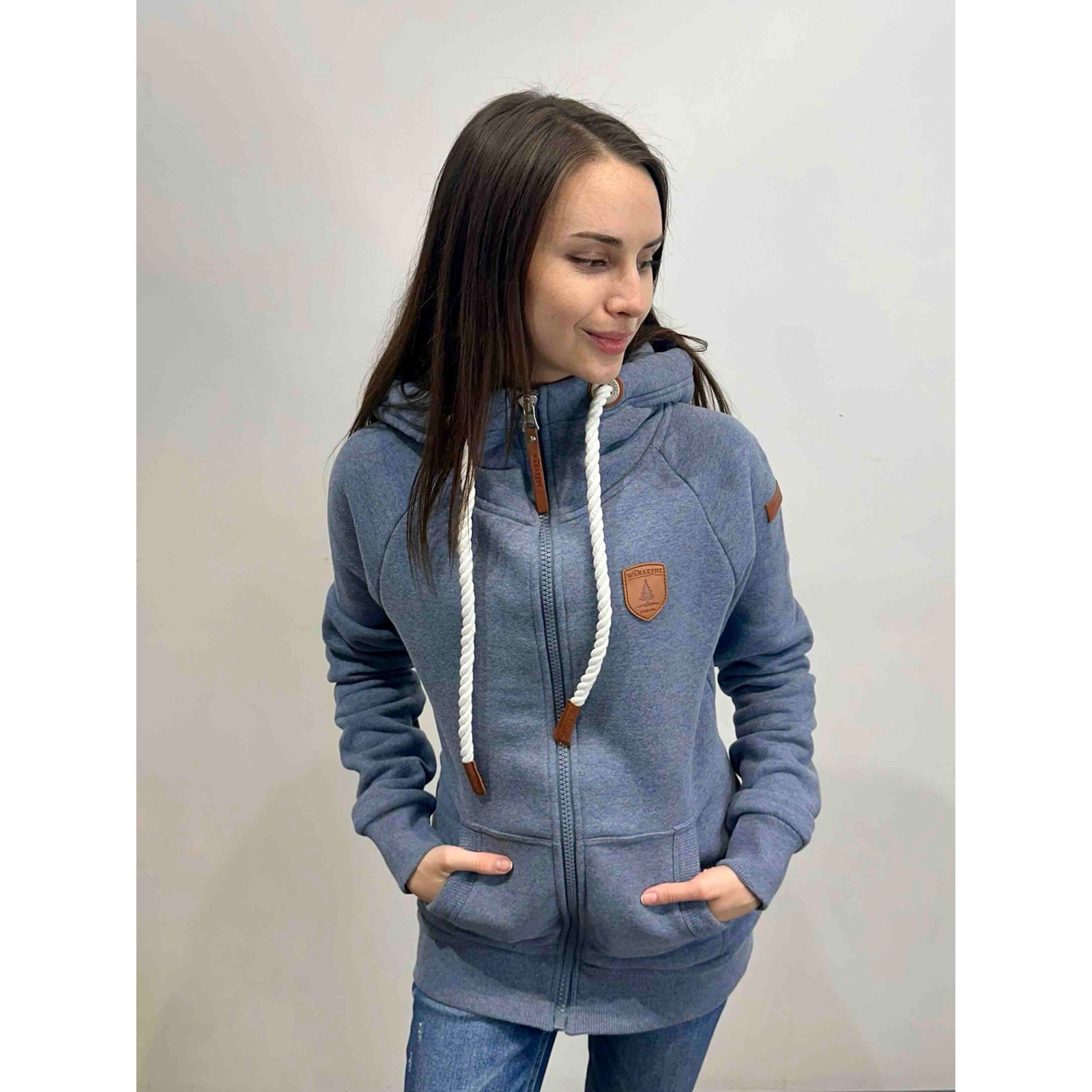 Wanakome Hera Zip Front Hoodie