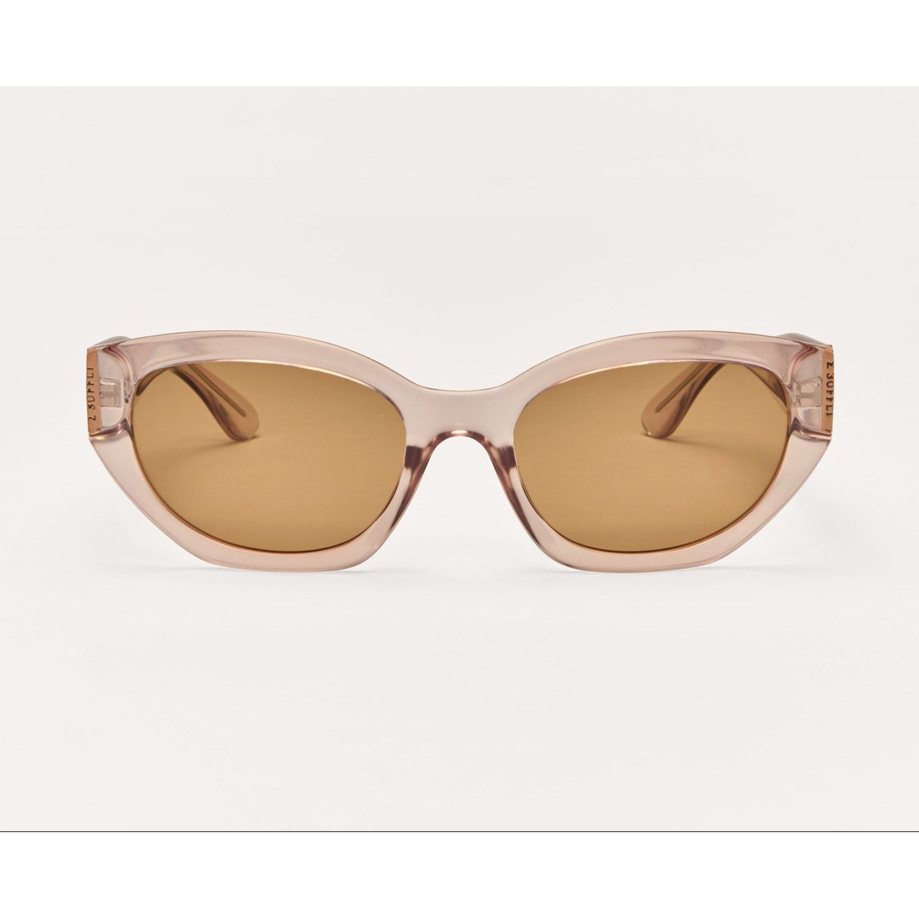 Z Supply Mirage Sunglasses with injected nylon frame, polarized lenses, medium square fit, UVA, UBC & UVC protection.