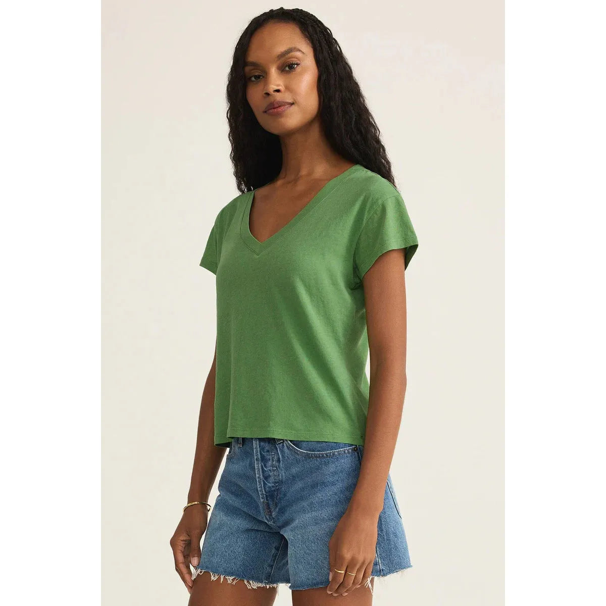 Z Supply Modern Jersey V-Neck Tee