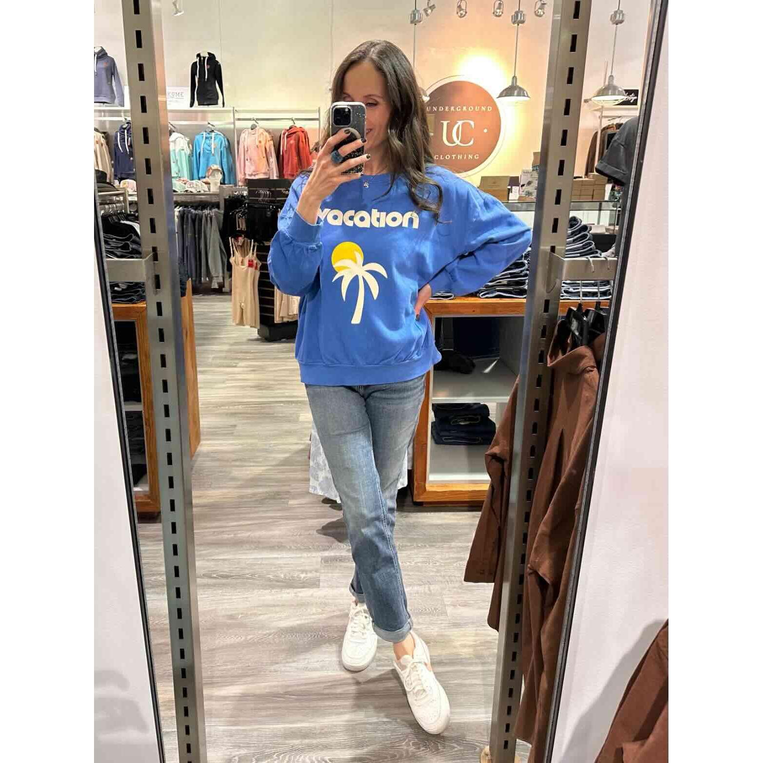 Z Supply Vacay Sunday Sweat Shirt