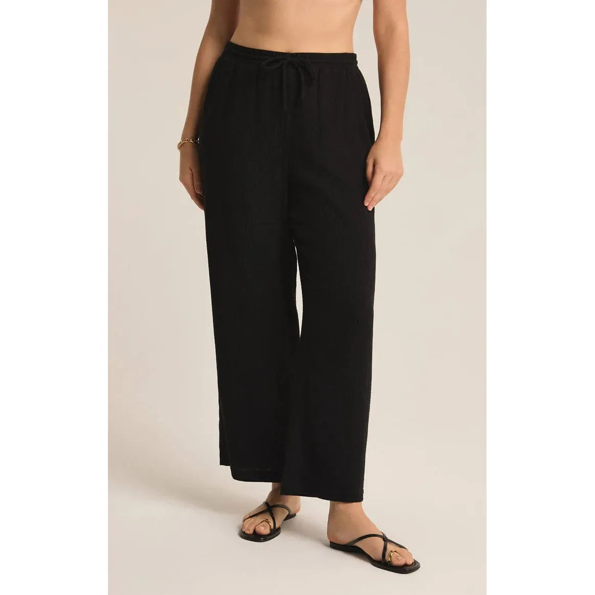 Z SUPPLY Black / XS Z Supply Bondi Gauze Pant