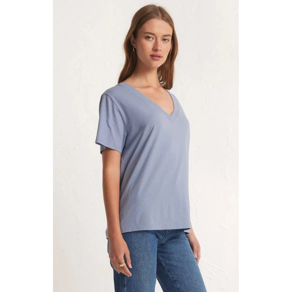 Z SUPPLY Z Supply Girlfriend V-Neck Tee