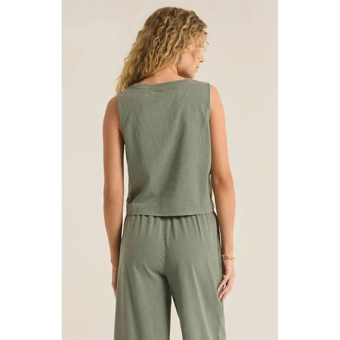 Z Supply Sloane V-Neck Tank - Sale features a relaxed fit and soft cotton, perfect for everyday comfort.