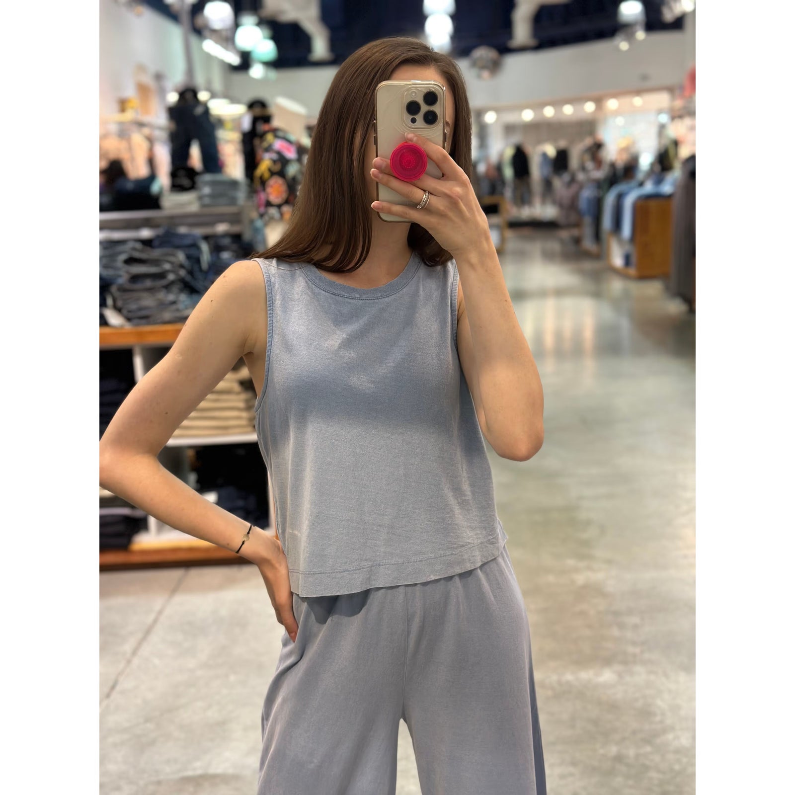 Elevate your style with the Z Supply Sloane Washed Jersey Tank, featuring a soft, lightweight design perfect for casual wear.