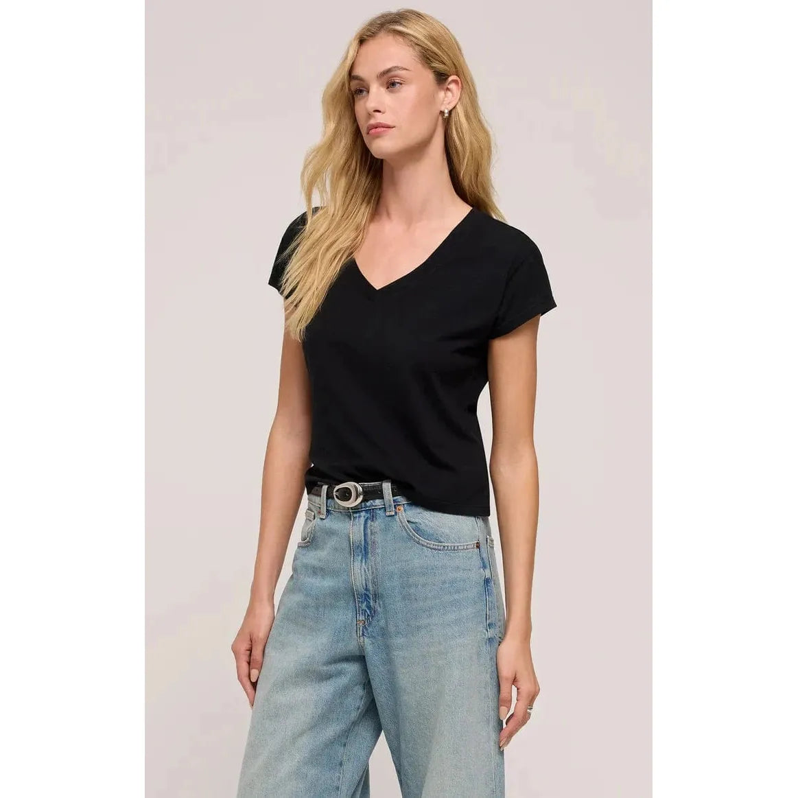 Elevate your look with the Z Supply Modern Jersey V-Neck Tee, perfect for casual, breathable comfort.