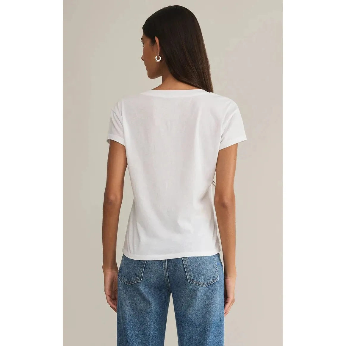 Z Supply Modern Jersey V-Neck Tee