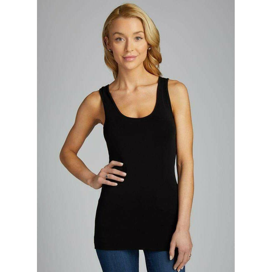 C'est Moi BLACK / N/S C'est Moi Bamboo Scoop Tank