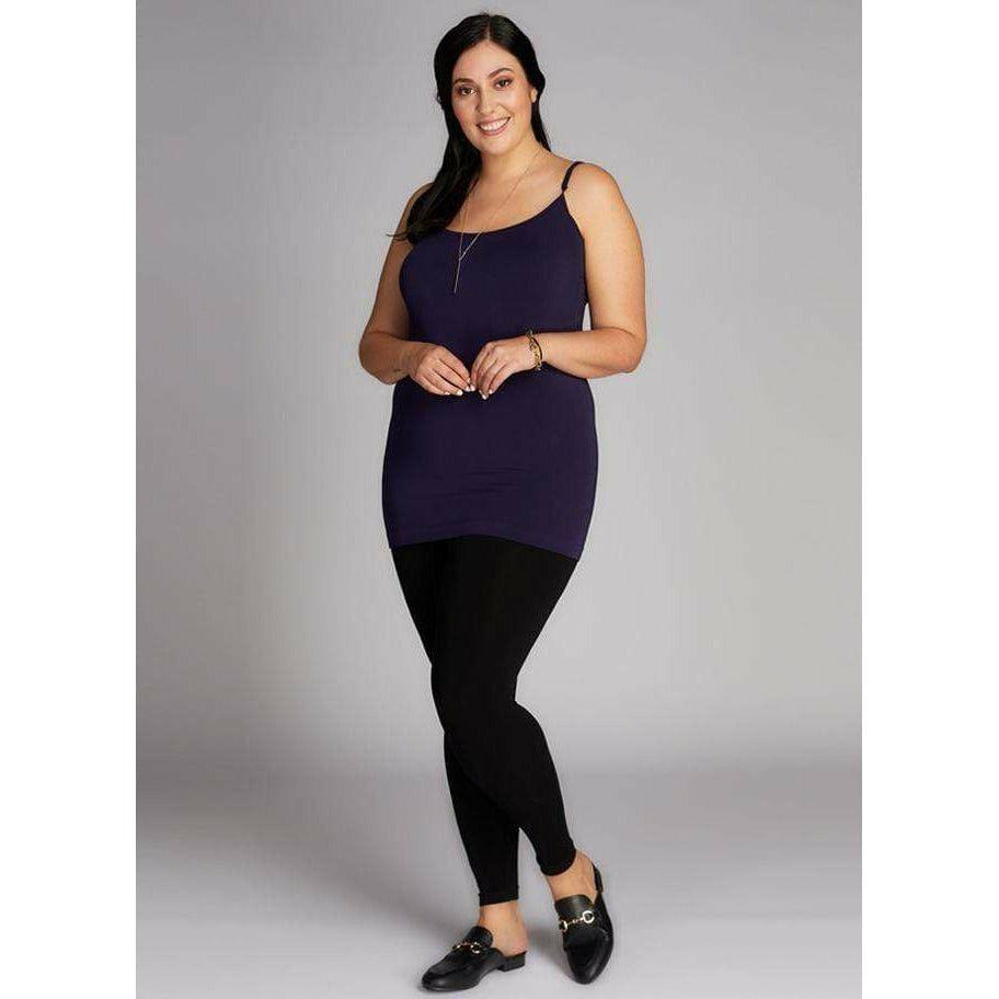 C'est Moi BLACK / N/S C'est Moi Curvy Bamboo High Waist Leggings