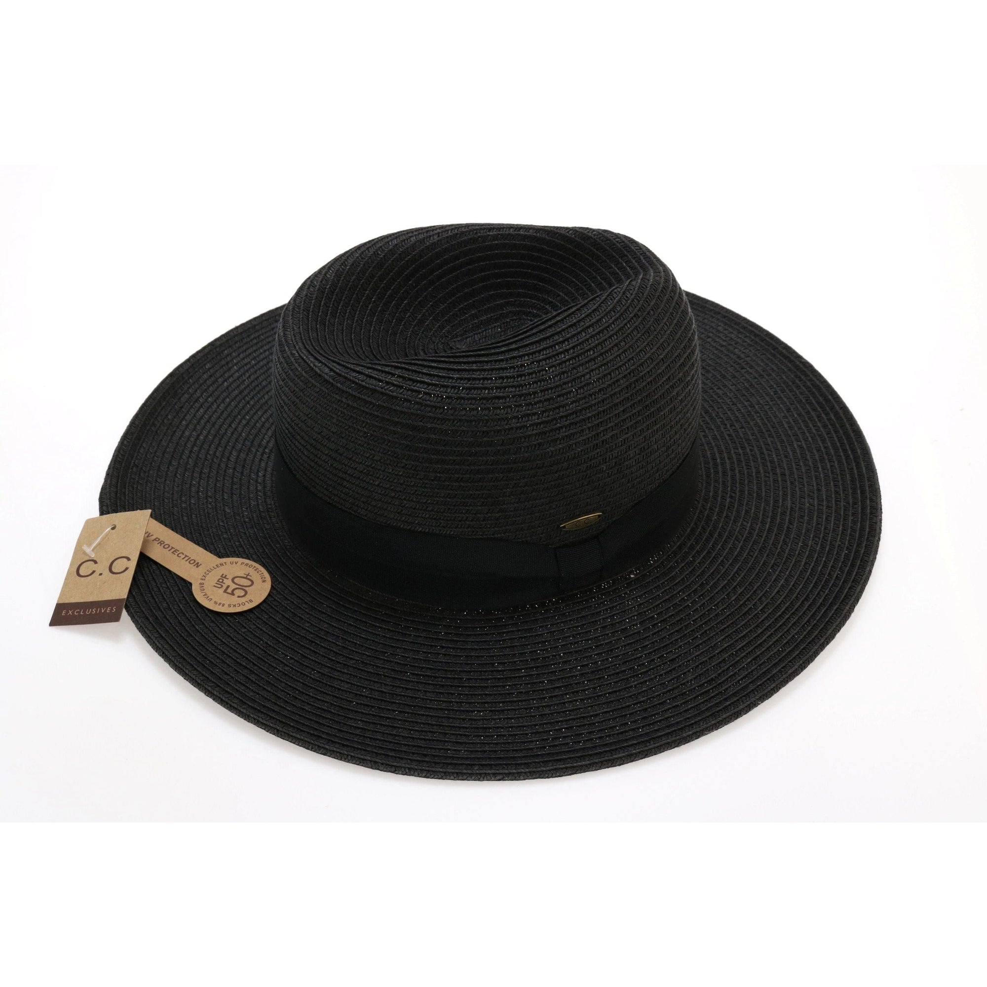 CC Beanies BLACK / OS CC Beanie Panama Ribbon Hat