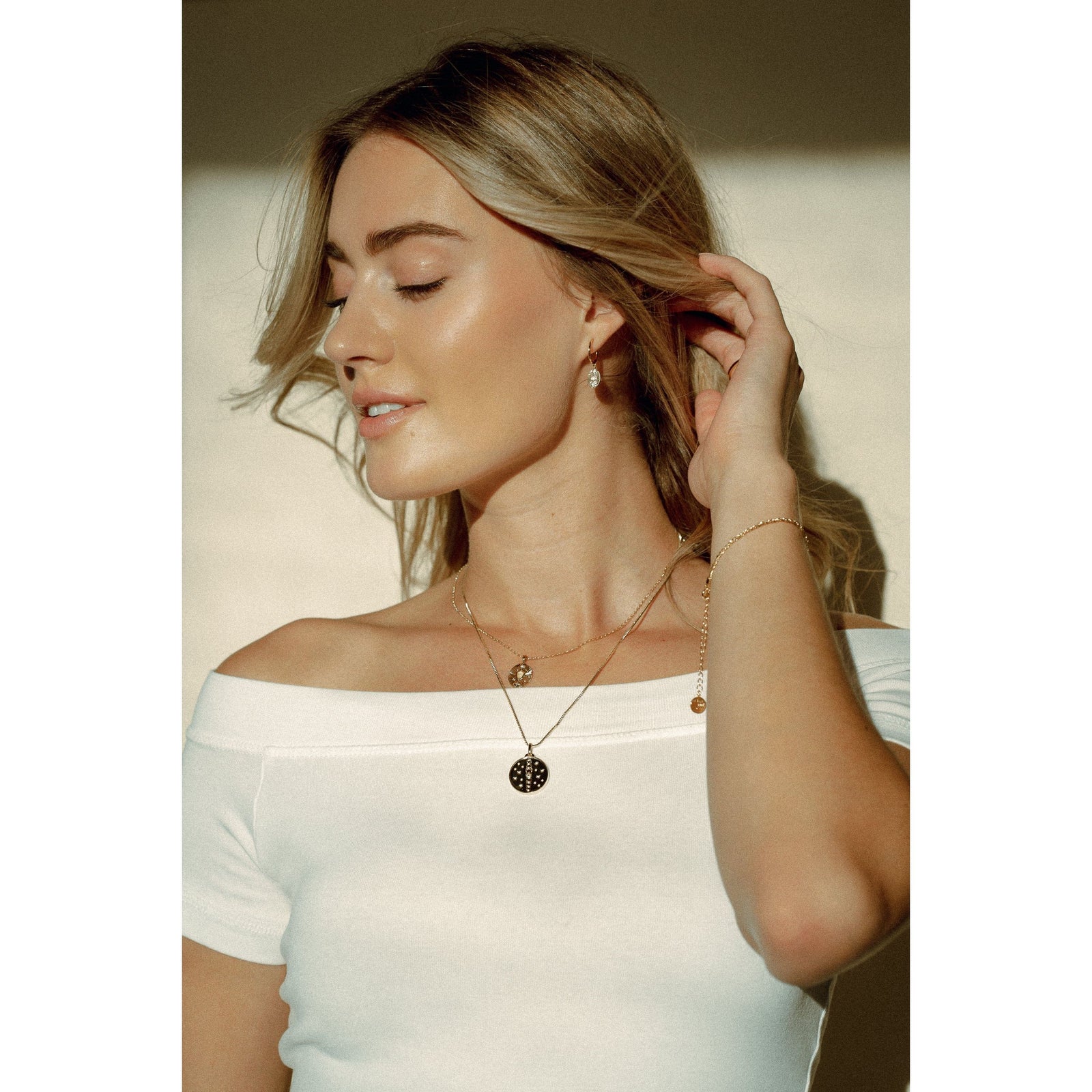 Eliasz & Ella Eliasz and Ella Universe Medallion Necklace