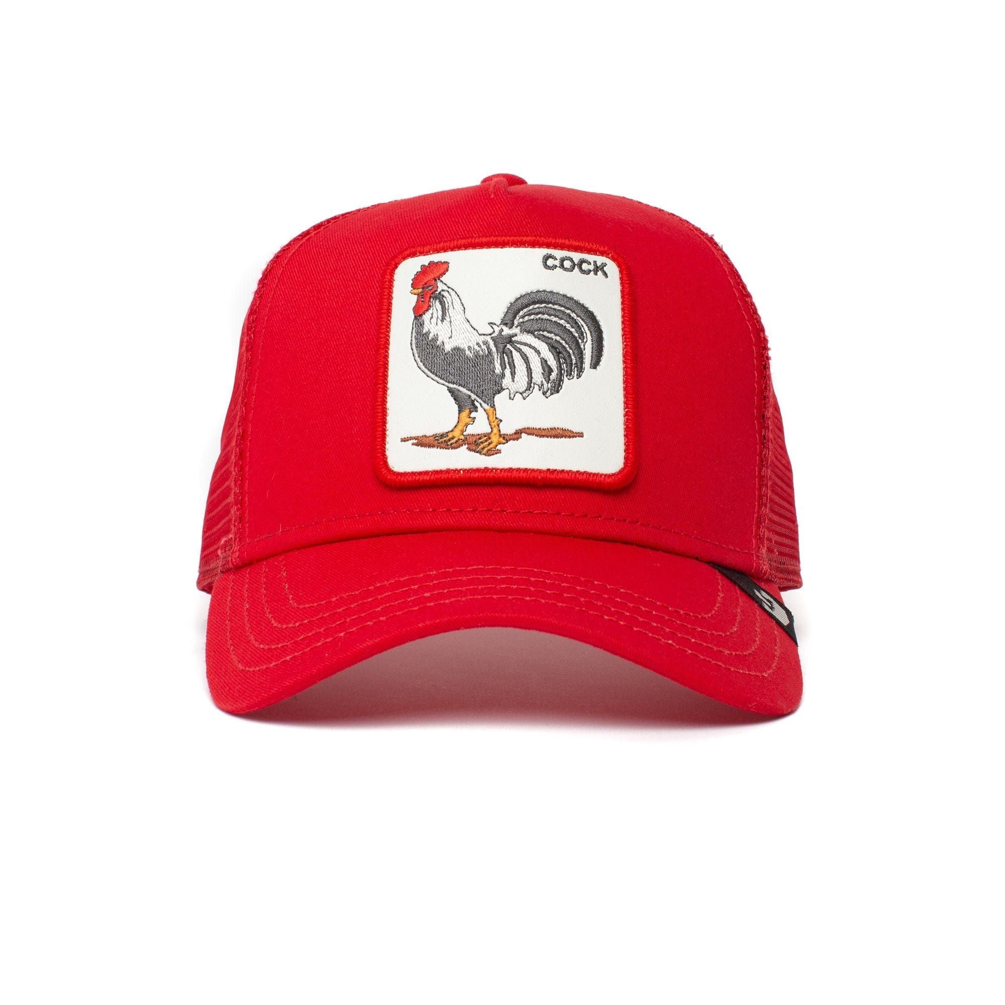 Goorin Red Goorin Bros Rooster Trucker Hat