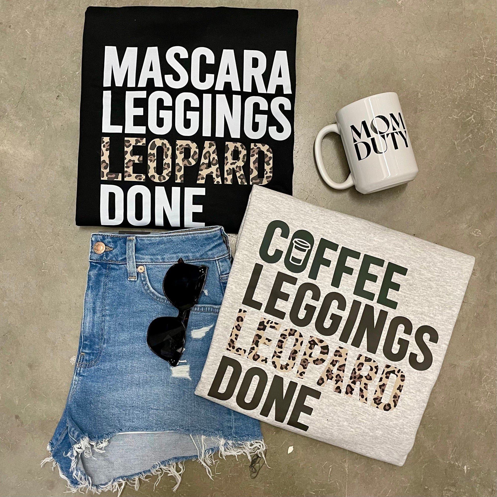 Light and Shine Coffee Leopard Leggings Done