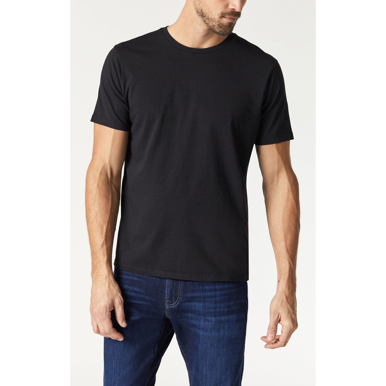 Mavi Jeans Black / S Mavi Crew Neck Tee
